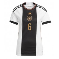 Germany Joshua Kimmich #6 Replica Home Shirt Ladies World Cup 2022 Short Sleeve
